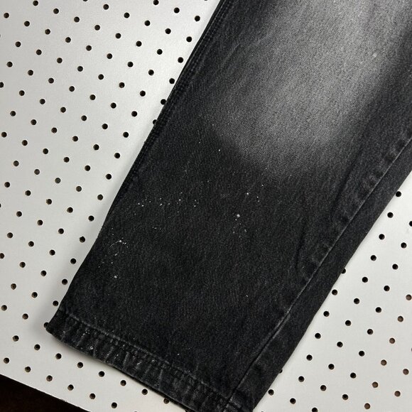 Jordan Craig Black Gothic Baggy Jeans 38x32 Streetwear Skate SOUTHPOLE STYLE Y2K - Picture 6 of 8